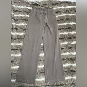Gray Women's Wide-Leg Pants